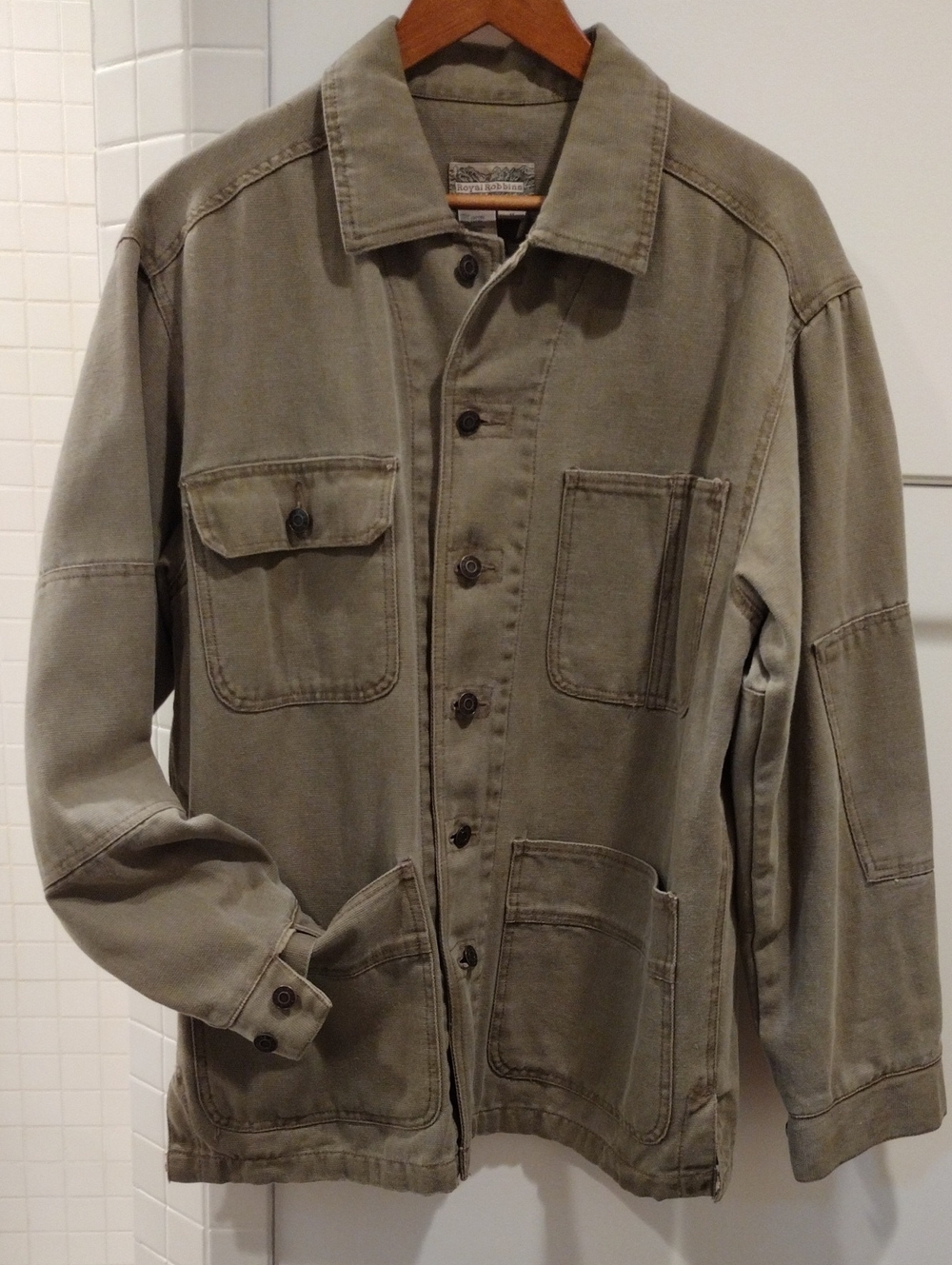 Royal Robbins Olive Green Utility Jacket